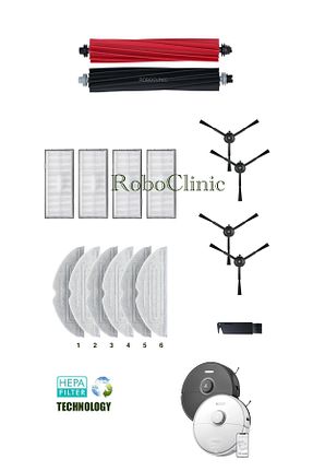 اکسسوری جاروبرقی مشکی Roboclinic - کد 926953939