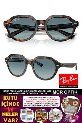 عینک آفتابی قهوه ای زنانه 51 Ray-Ban - کد 926970313