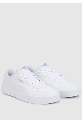 کفش اسنیکر سفید زنانه بند دار Puma - کد 182435806