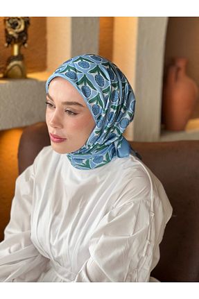 روسری آبی İpek Tivil Modakaşmir - کد 926997348