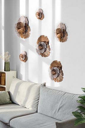 محصول دکوراسیون دیوار طلائی فلزی ENZODEKOR - کد 888557566