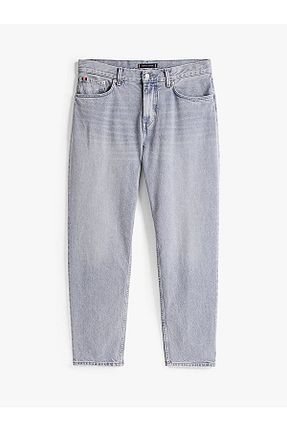 شلوار جین طوسی مردانه استاندارد Tommy Hilfiger - کد 927047071