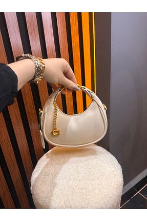 کیف دستی نباتی چرم مصنوعی ÇANTA - کد 927065057