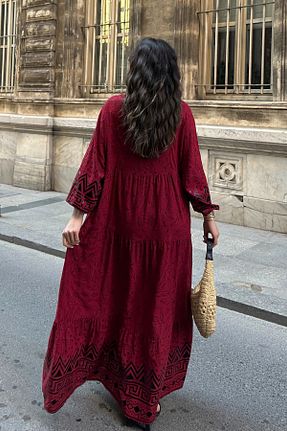 لباس زرشکی زنانه بافتنی ASEDE - کد 927069272
