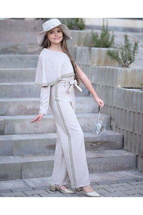سرهمی بژ بچه گانه تک آستین Kids - کد 927122666