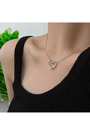 گردنبند استیل ( فولاد ) زنانه استیل ضد زنگ Perle Norie - کد 921600355