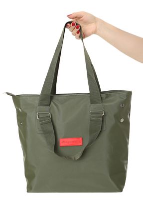 کیف دوشی سبز زنانه پارچه ای Baghashtag - کد 790635229