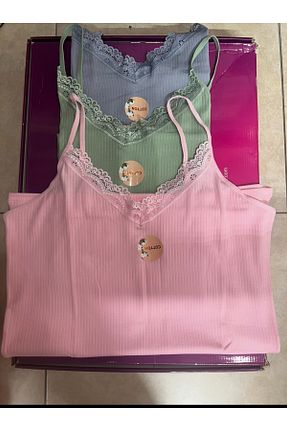 رکابی صورتی زنانه نخ KOTA - کد 927079706
