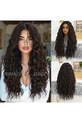 کلاه گیس قهوه ای Fenomen Peruk - کد 927119394