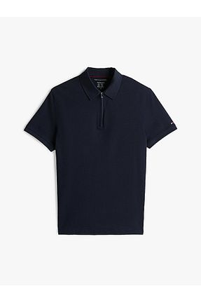 پولوشرت سرمه ای مردانه رگولار Tommy Hilfiger - کد 927122358