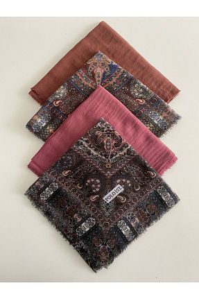 روسری رنگی پنبه ای poloist - کد 927139570