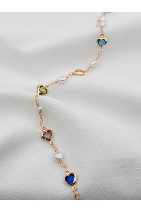 خلخال جواهر طلائی زنانه فلزی Genel Markalar - کد 836336827