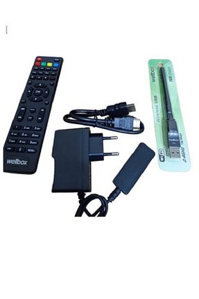 رسیور مشکی FulلیترHD wellbox - کد 795503608