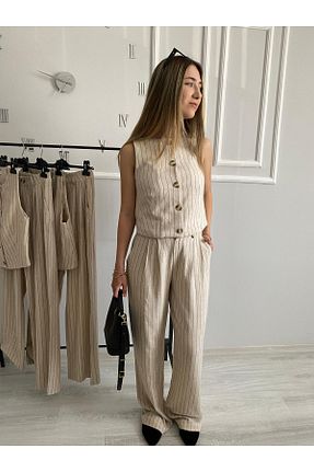 ست بالاتنه و پائین تنه زنانه بافتنی Butik - کد 927156997