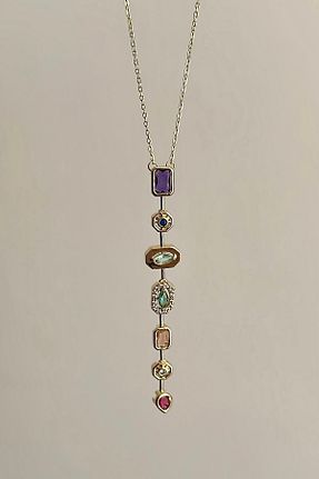 گردنبند استیل ( فولاد ) رنگی زنانه استیل (فولاد) Okko Store - کد 927174100