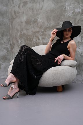 لباس مشکی زنانه تریکو GND - کد 927237680