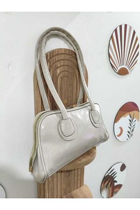 کیف دوشی بژ زنانه چرم مصنوعی ikosga - کد 927186486