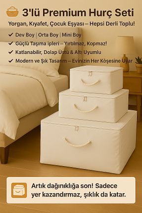 خورجین سفید خط کشی HİG HOME - کد 896985331