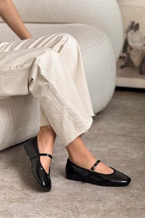 بابت مشکی زنانه چرم مصنوعی NİŞANTAŞI SHOES - کد 923533449
