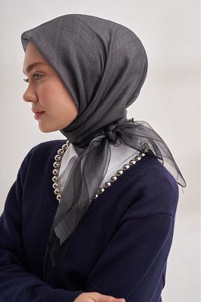 روسری مشکی 100 x 100 ARMANDA - کد 892463653