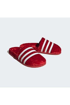 دمپائی قرمز زنانه پاشنه تخت adidas - کد 927195461