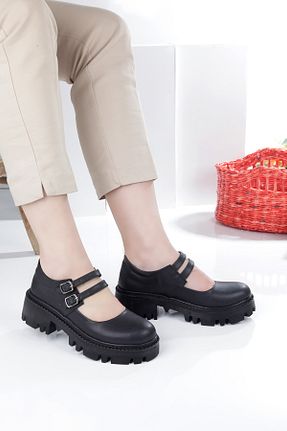 بابت مشکی زنانه چرم لاکی HAKTAN - کد 927190917