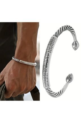 دستبند استیل (فولاد) متالیک مردانه shop - کد 927198279