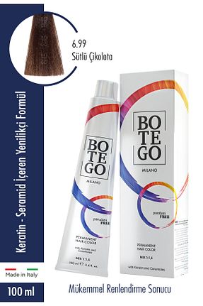 رنگ مو قهوه ای botegohair - کد 672933598
