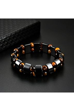 دستبند جواهر قهوه ای زنانه YIWU - کد 927213927