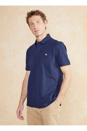 تیشرت سرمه ای مردانه یقه پولو BROOKS BROTHERS - کد 927222539
