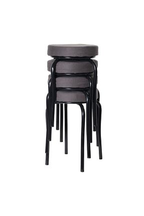 چهارپایه طوسی ekipmetal - کد 259103117