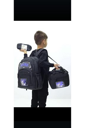 کیف مدرسه سرمه ای بچه گانه پارچه ای Probag - کد 925424864