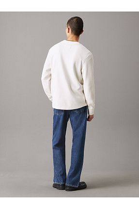 سوئیشرت سفید مردانه ساده Calvin Klein - کد 904926026
