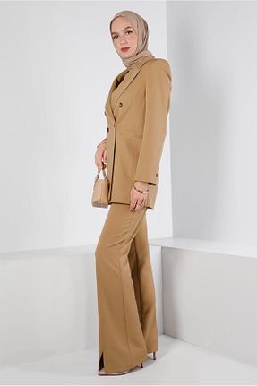 کت حجاب بژ زنانه رگولار Alvina - کد 797082239