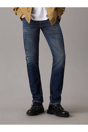 شلوار جین آبی مردانه پاچه ساده Calvin Klein - کد 927247398