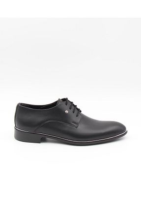 کفش کلاسیک مشکی مردانه پاشنه کوتاه (1 - 4 سانتی متر) Nesil Shoes - کد 156557682