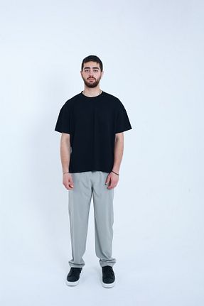 تیشرت مشکی زنانه Relaxed TKT - کد 927264729