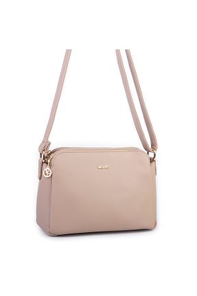 کیف پستچی بژ زنانه Nas Bag - کد 927263264