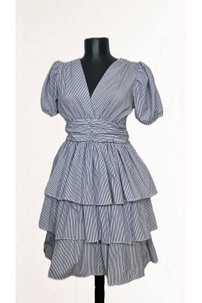 لباس آبی زنانه بافتنی Mois Atelier - کد 927259005