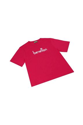 تیشرت مشکی زنانه رگولار Benetton - کد 927264886