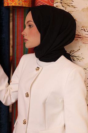 شال مشکی زنانه پنبه ای VALORSCARF - کد 927275441