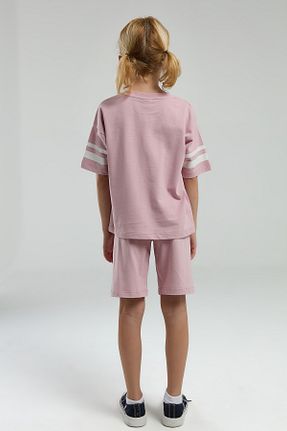 ست بالاتنه و پائین تنه صورتی بچه گانه بافتنی U.S. Polo Assn. - کد 927336022
