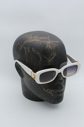 عینک آفتابی سفید زنانه 50 MissBella Eyewear - کد 927315335