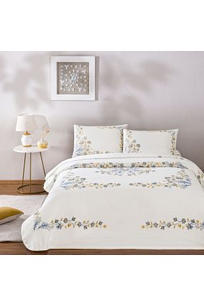 پیکه و ست پیکه دونفره آبی پنبه ای Taç - کد 904302732