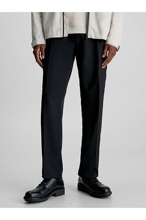 شلوار مشکی مردانه مخلوط پلی استر Calvin Klein - کد 793511883
