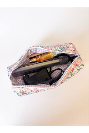 کیف آرایش صورتی girlsybags - کد 927329688