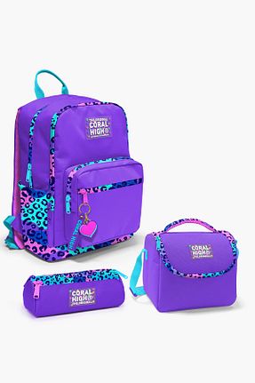 کیف مدرسه سبز بچه گانه پارچه ای Coral High - کد 837938777