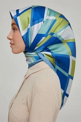 روسری آبی İpek Tivil Armine - کد 752406938