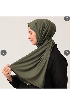شال خاکی زنانه پنبه ای Butik - کد 927347772