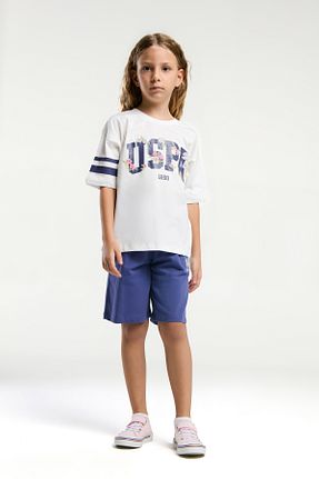 ست بالاتنه و پائین تنه سفید بچه گانه بافتنی U.S. Polo Assn. - کد 927344132